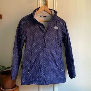 The North Face Women’s Polka Dot Rain Jacket, Size XS